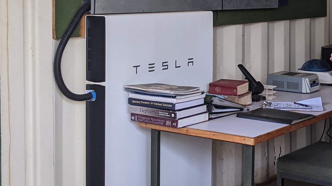 Tesla Powerwall battery storage